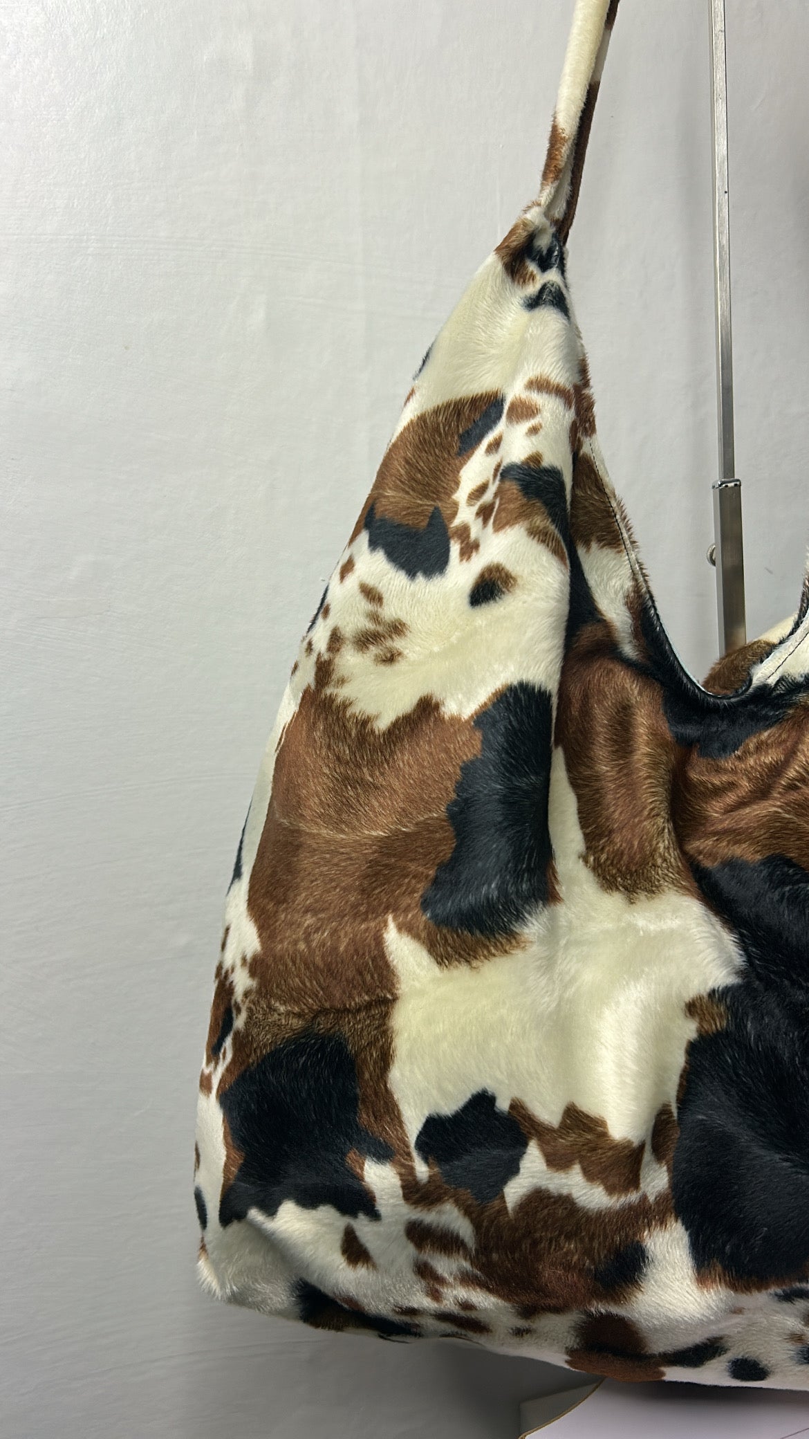 Cow print Everything Shoulder Bag