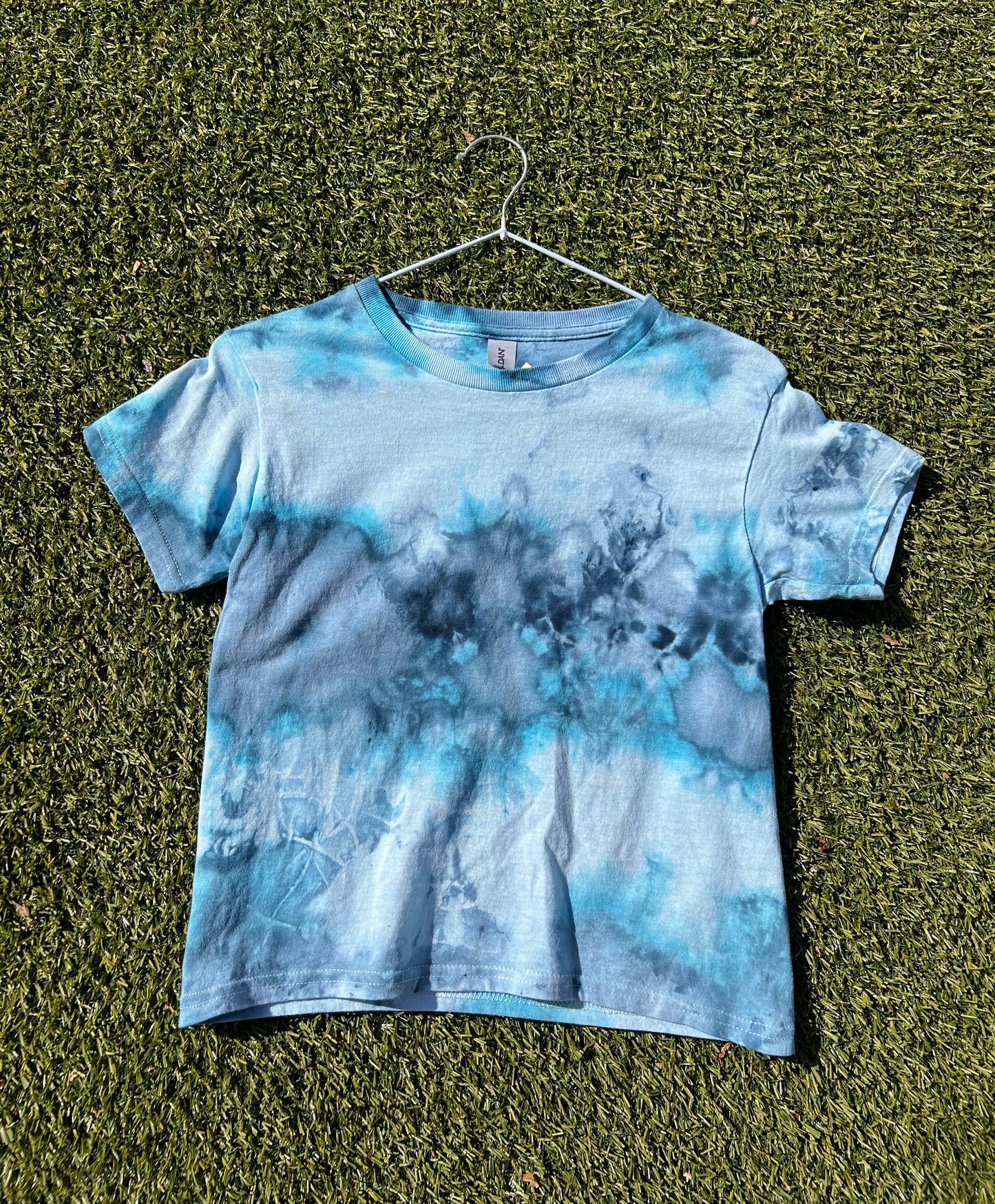 Blue Ice Dye Tee Youth