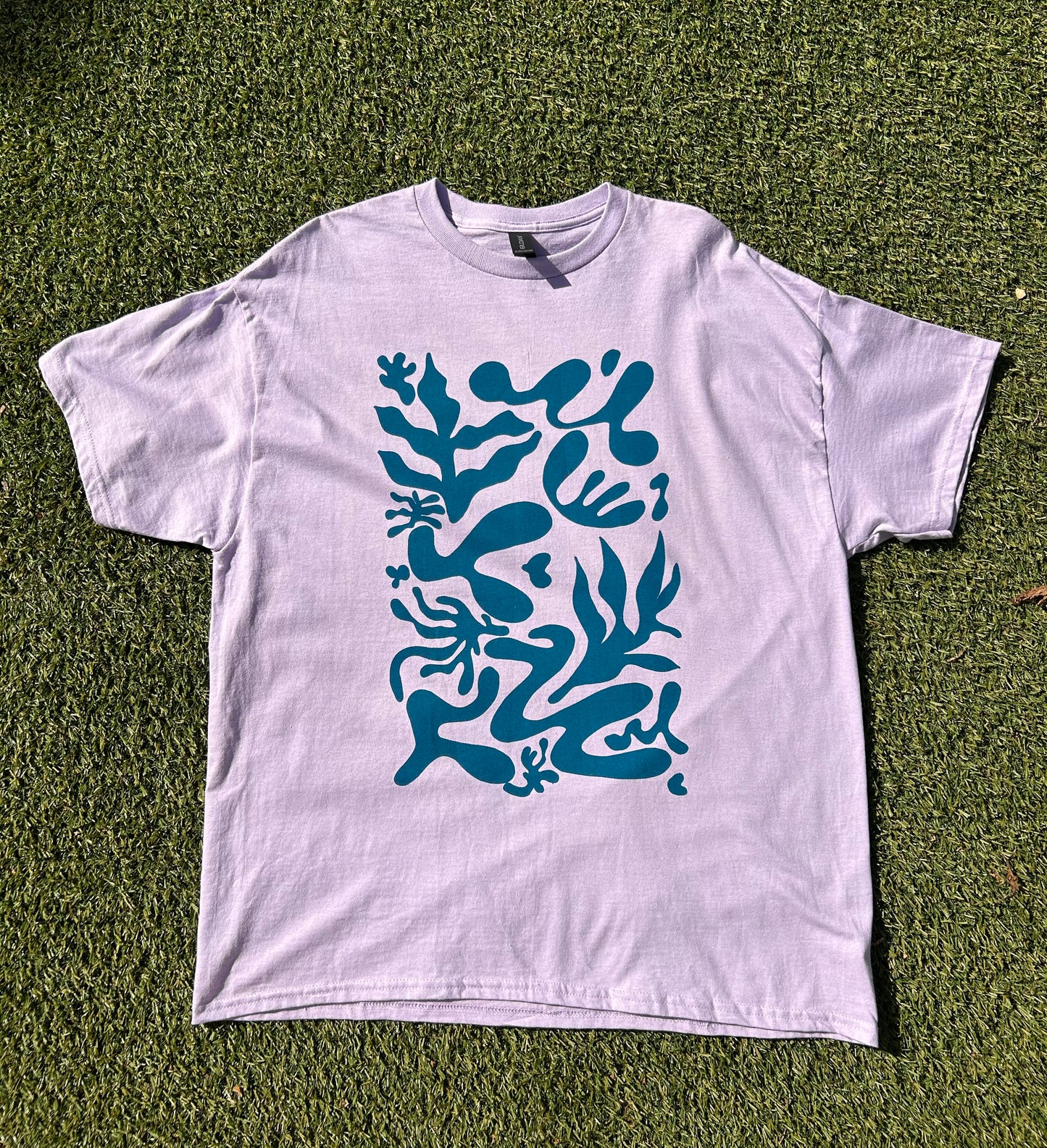 Cleo Tee in Purple/Blue