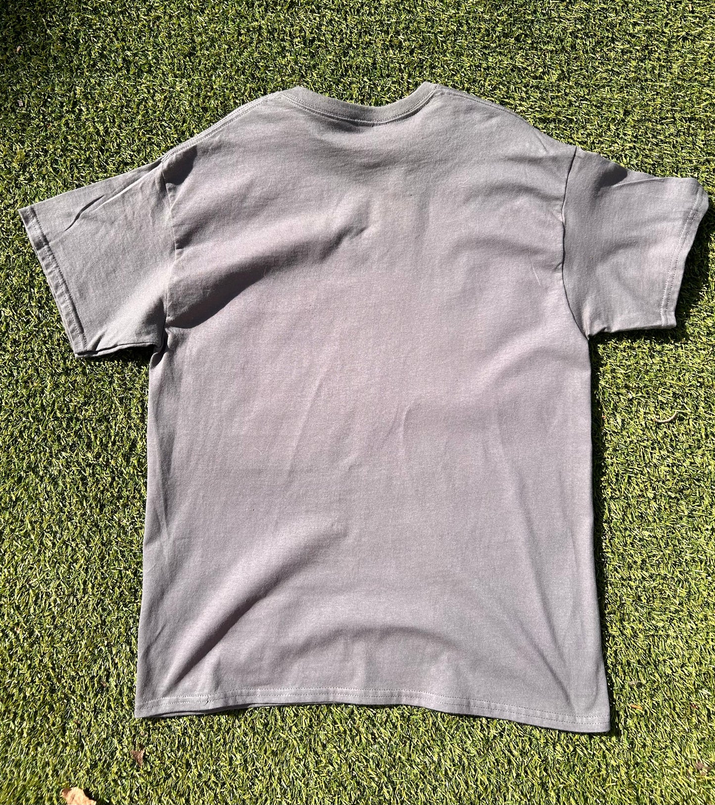 PB Tee in Charcoal/Black