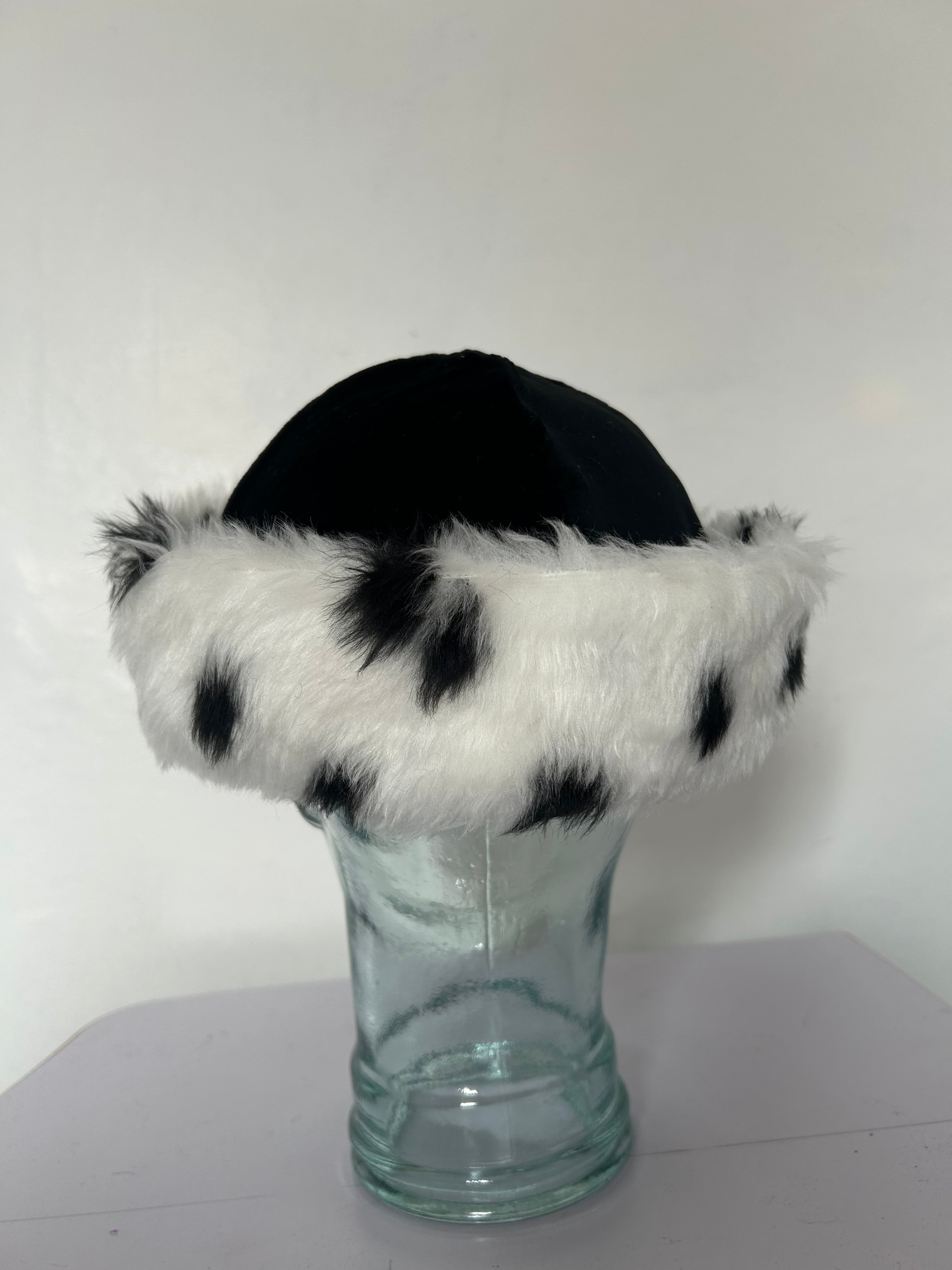 Dalmatian | Velour Mongolian Hat