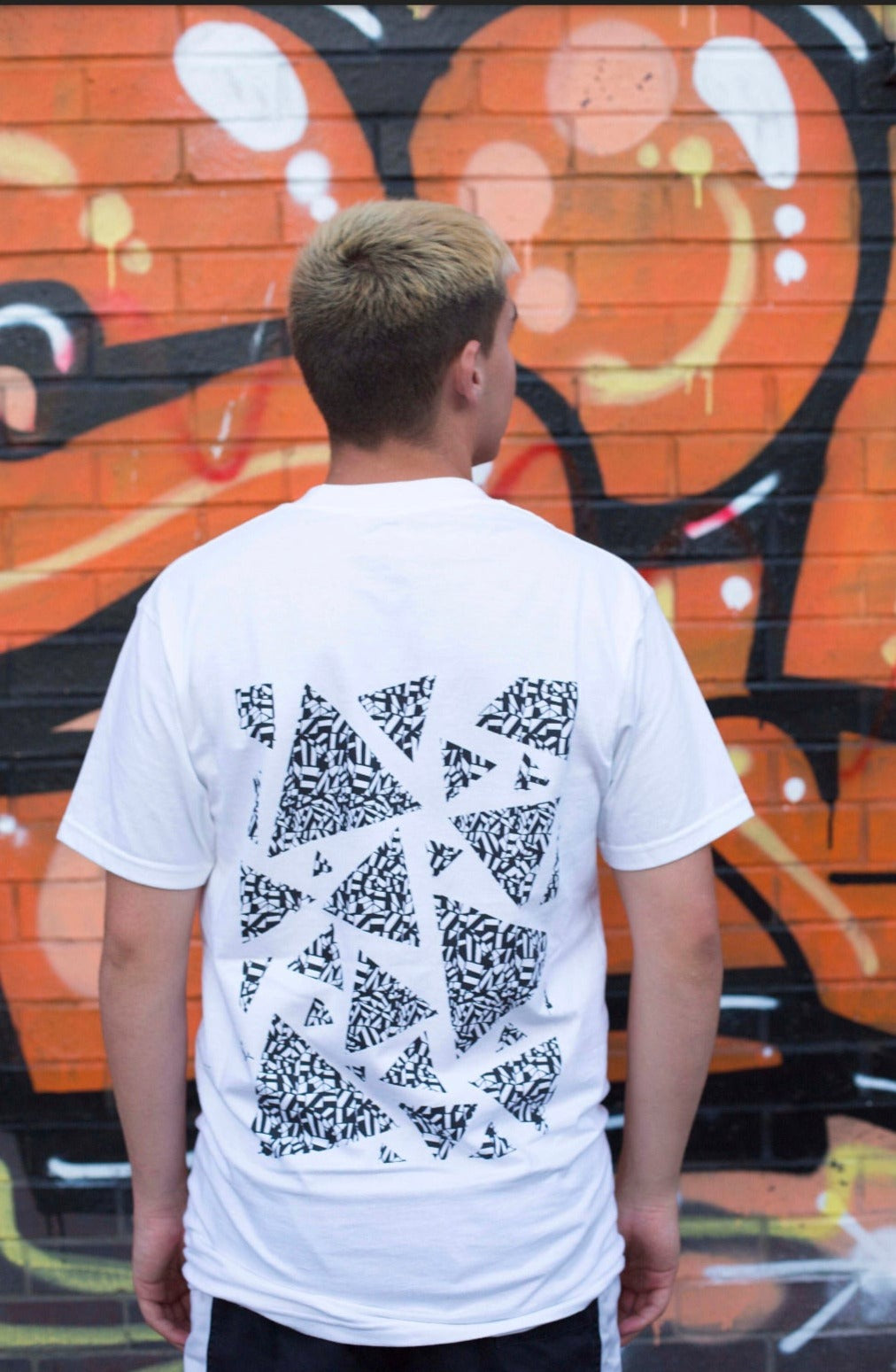 URSA TEE | Unisex | White | Hand screen printed onto 100% Ultra Cotton