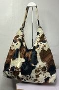 Cow print Everything Shoulder Bag