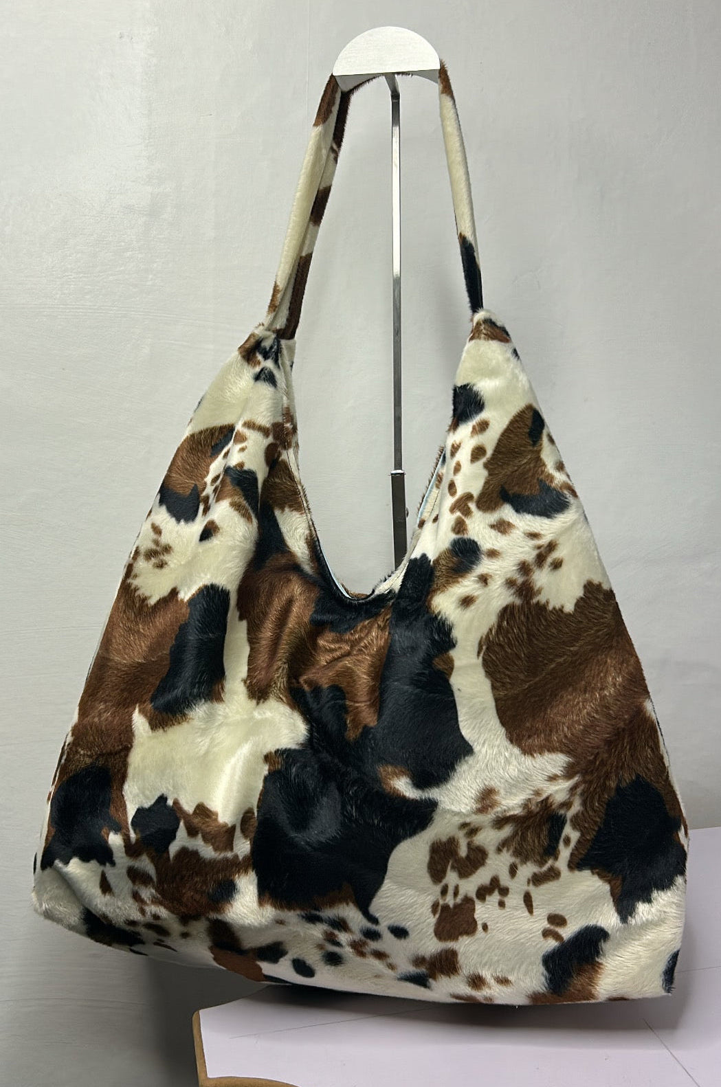 Cow print Everything Shoulder Bag