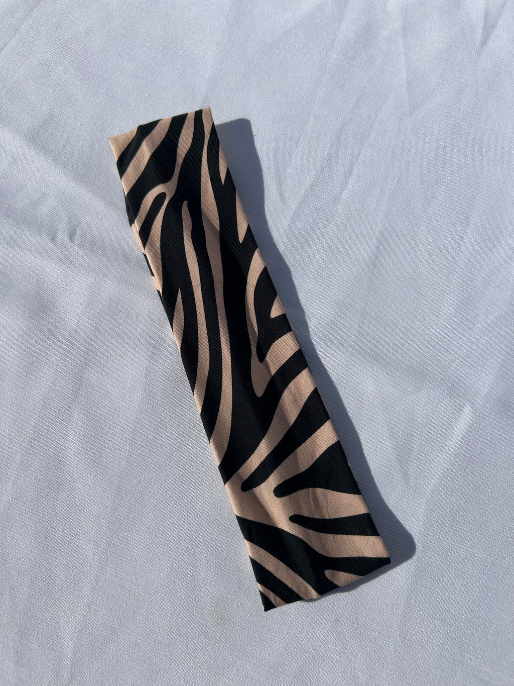 Black and white Zebra headband