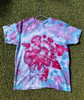 Pink/Purple Ice Dye Tee Youth