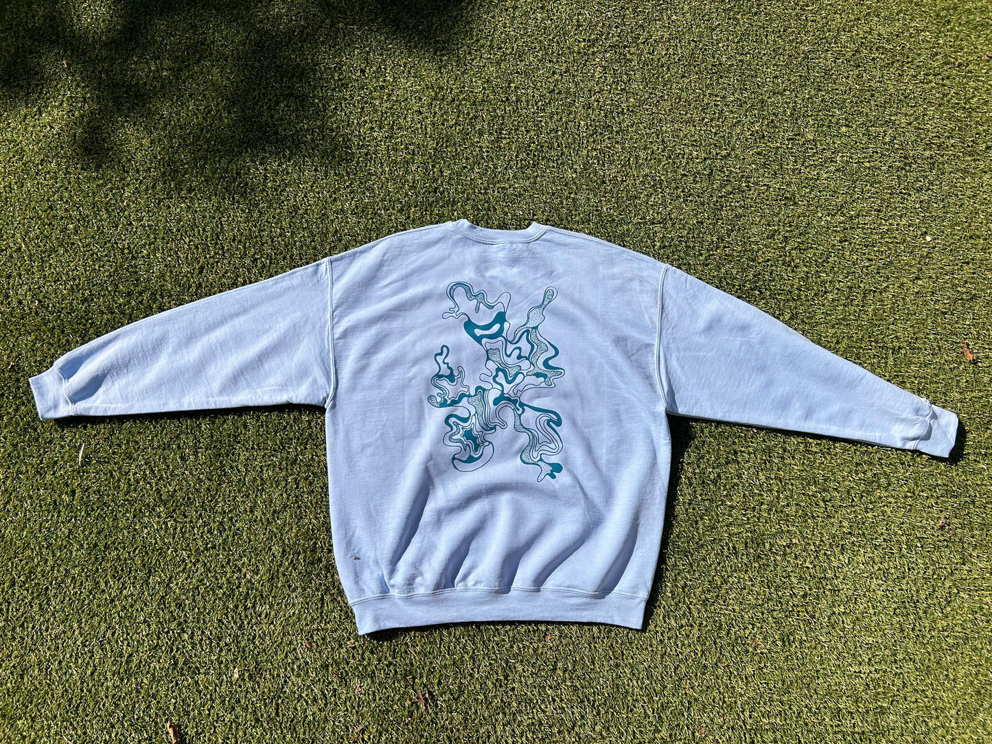 Nessa Sweatshirt in Baby Blue