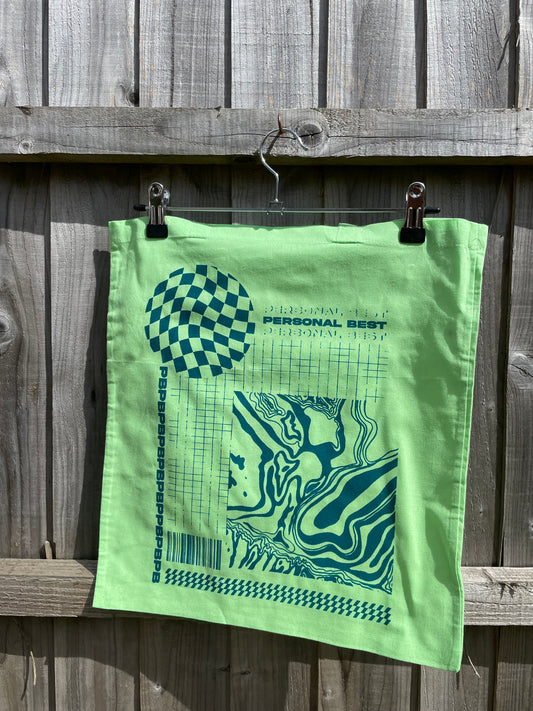 PB Tote Bag | Green with Green