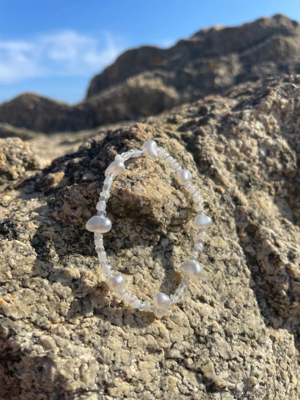 Pearl beaded bracelets