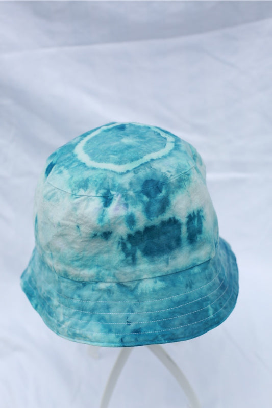 Handmade Reversible Bucket Hat -  Small Double Ice Dye