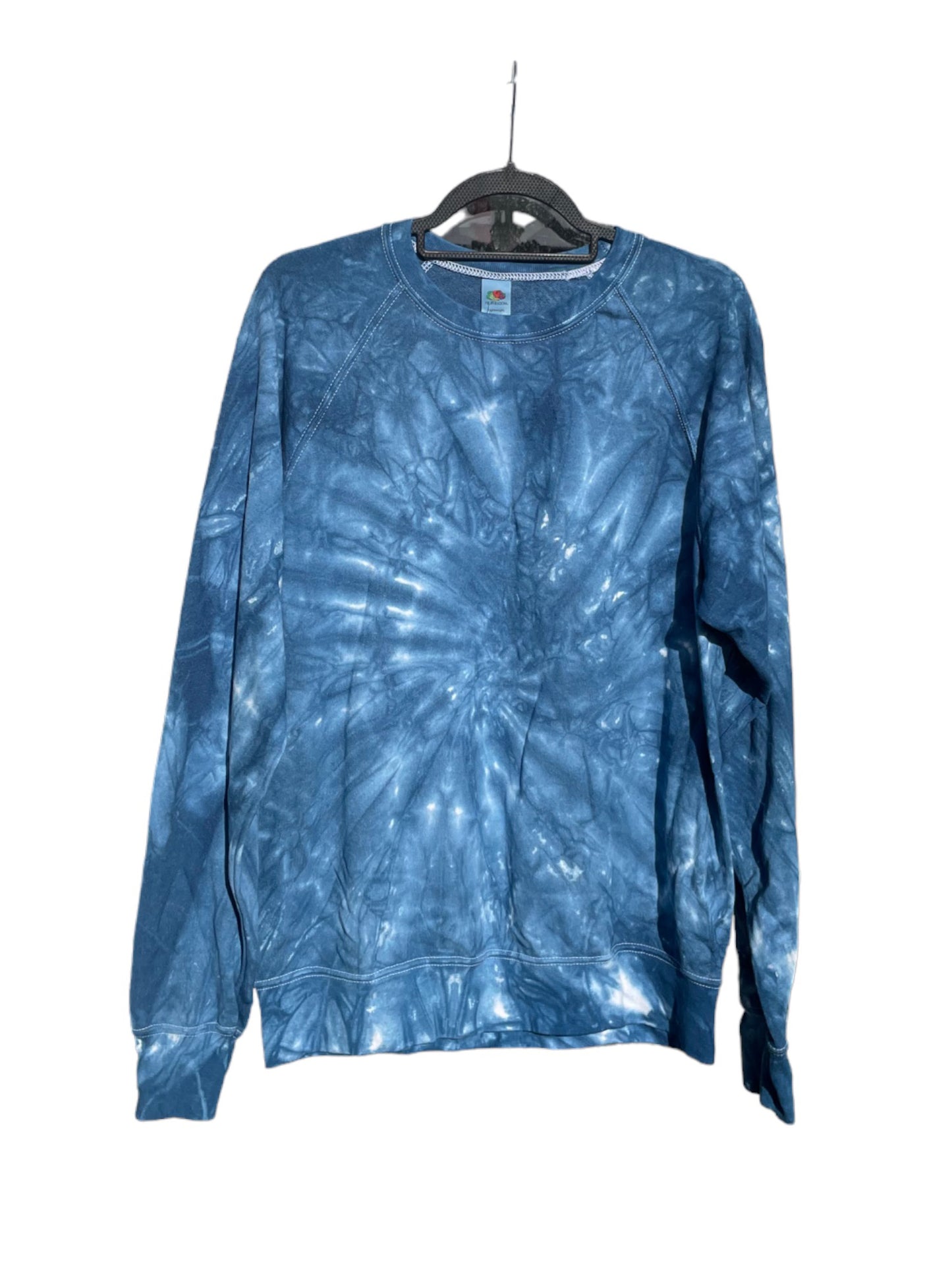 Indigo Tie-Dye Sweatshirt | Deep Indigo Medium